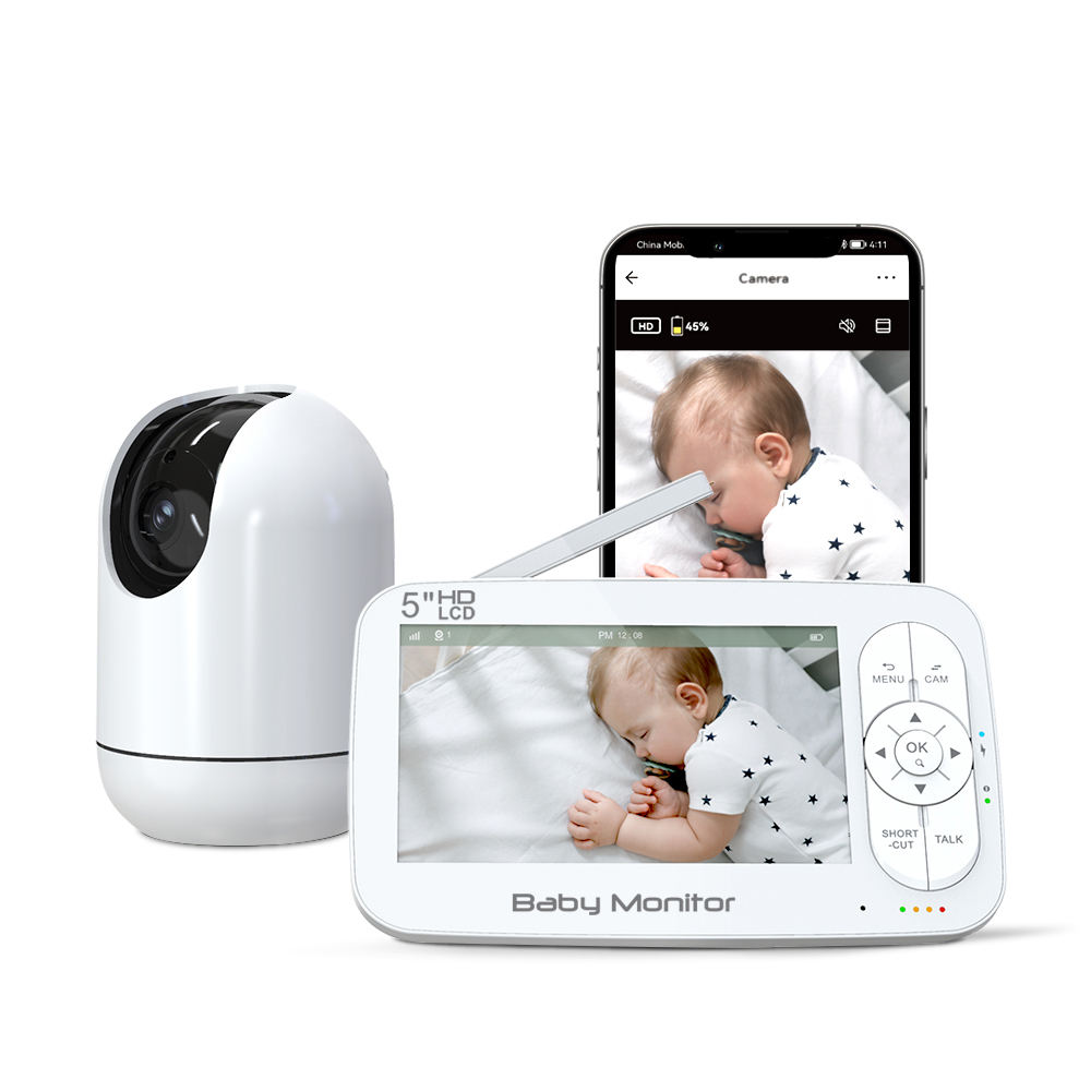 Baby Products Video - 5 pollici 2MP 1080P APP telecomando