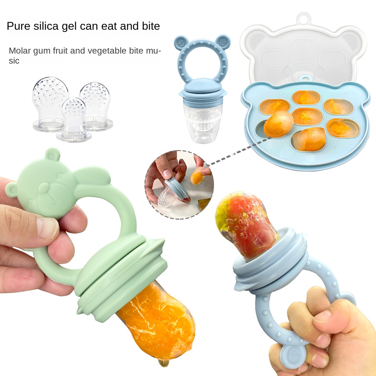 Baby Products Eco Friendly - Massaggiagengive in Silicone per uso alimentare