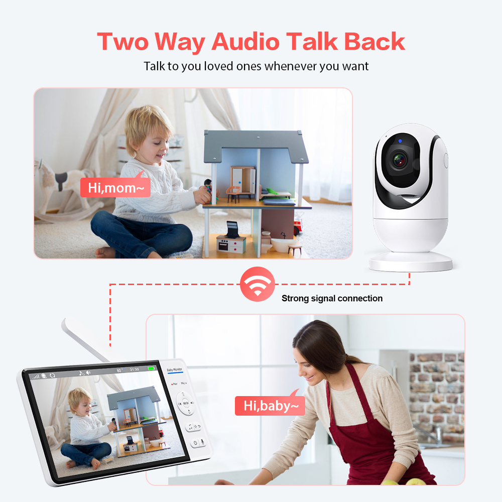 Video Baby Monitor 7 ''1080P H - Baby Products Video recensione e prezzo