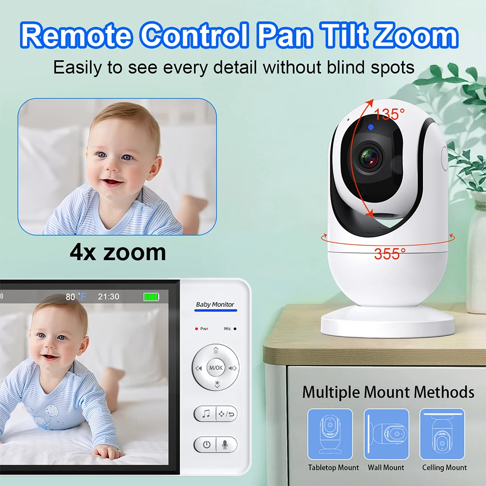 No WiFi Baby Monitor da 7 poll - Baby Products Video recensione e prezzo