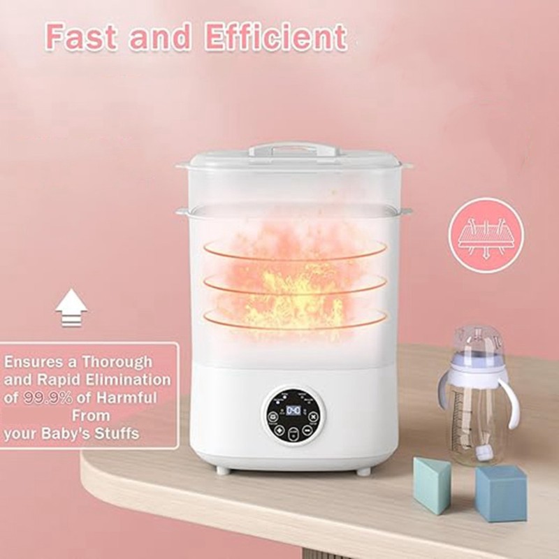 Sterilizzatore e asciugatore e - Baby Bottle Sterilizer recensione e prezzo