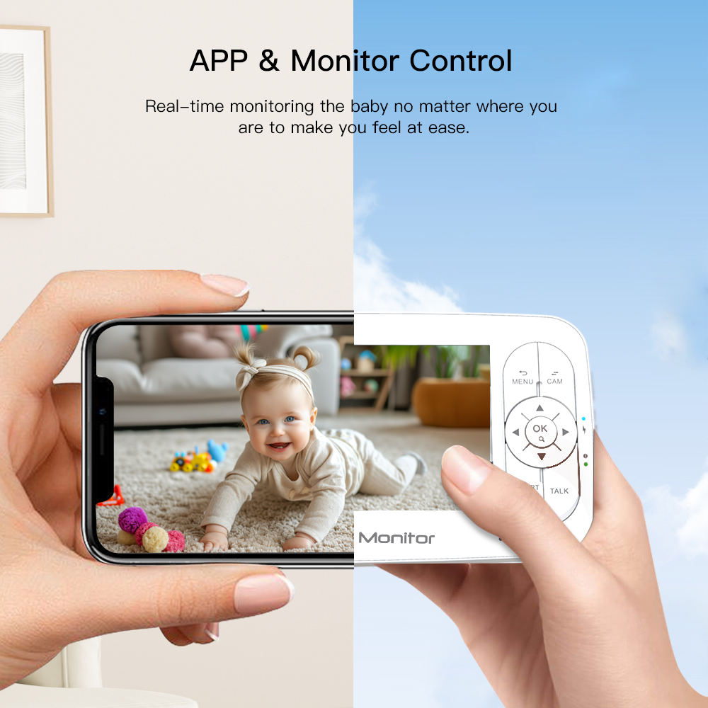 5 pollici 2MP 1080P APP teleco - Baby Products Video recensione e prezzo